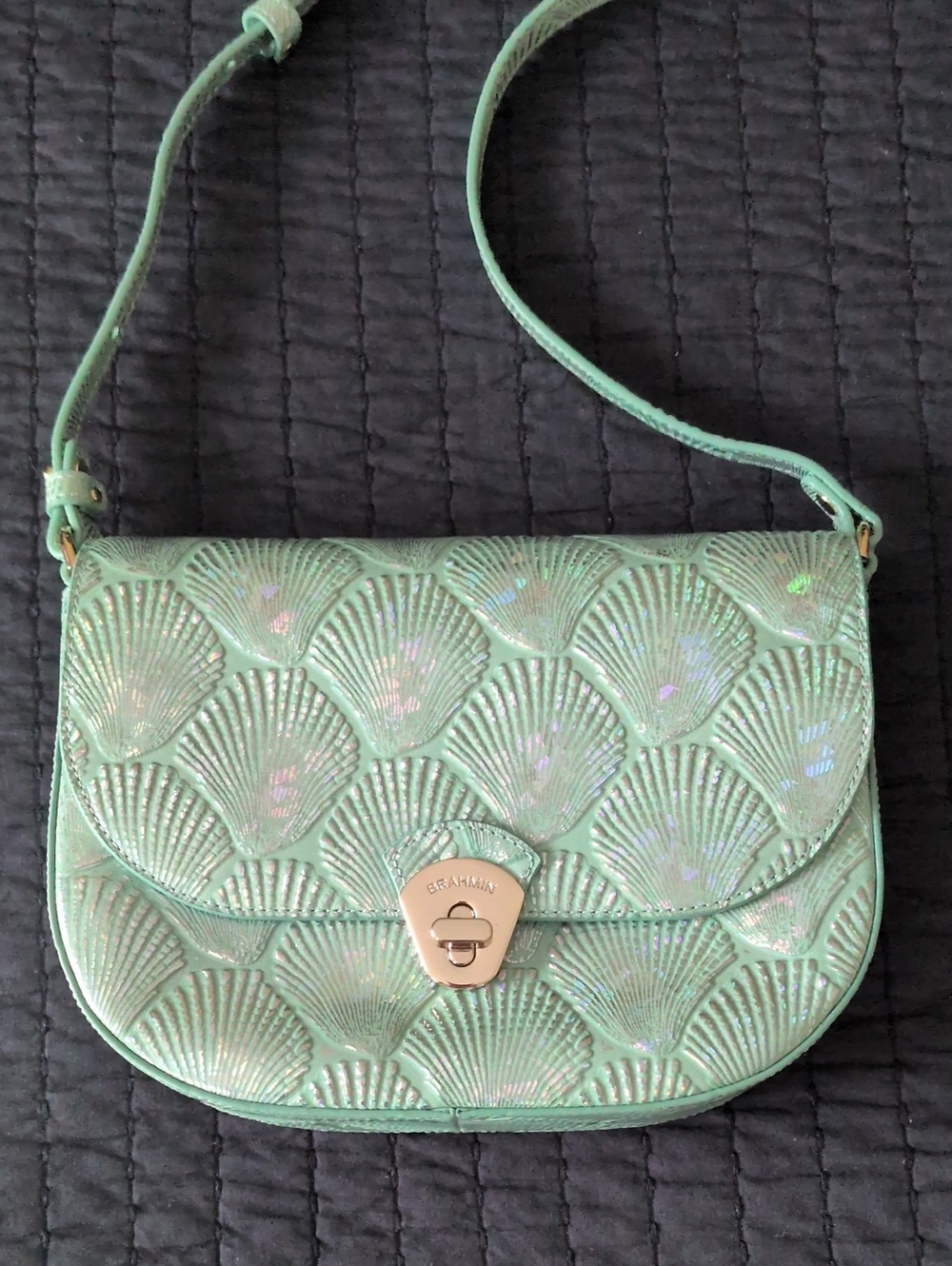 Brahmin Portia Waterfall Tides Crossbody Bag